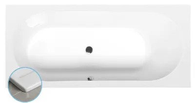 Zdjęcie produktu dla Wanny Polysan - Wanna Slim B, 1650x750x480 mm, biała 32611S