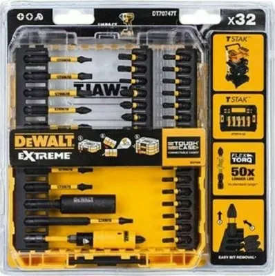 Produktbild von Dewalt zestaw końcówek flextorq 32cz.