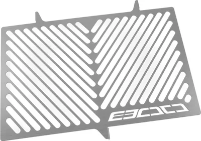 Zdjęcie produktu dla Osłona chłodnicy ZIEGER kompatybilna z Kawasaki Z 800|e Design Logo srebrny