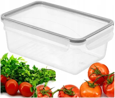Produktbild von Rotho Clic & Lock Frischhaltedose 2L transparent/schwarz