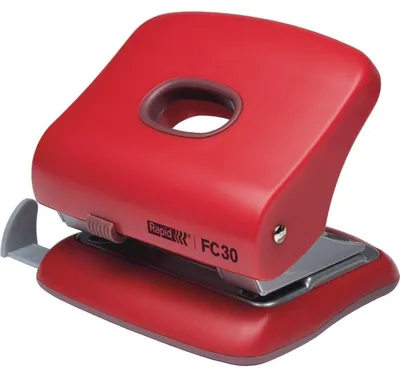 Image de Rapid FC30 perforateur papier 30 feuilles Rouge