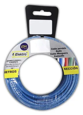 Immagine prodotto di Bobina di cavo flessibile 1,5 mm blu 25 metri senza alogeni