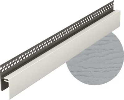 Obrázok produktu pre VOX KERRAFRONT Horné vetranie – pre fasádne panely – vodovzdorné a odolné voči UV žiareniu – 3 m – šedá