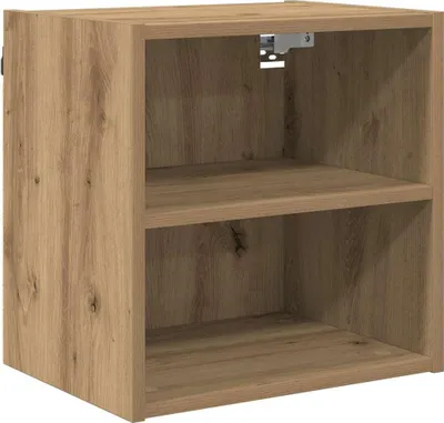 Image de vidaXL Armoire suspendue Artisan Chêne 40 x 29,5 x 40 cm Matériau dérivé du bois