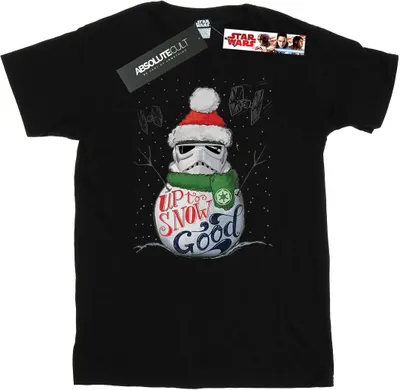 Produktbild von Star Wars - "Up To Snow Good" T-Shirt für Herren BI46449 (S) (Schwarz)