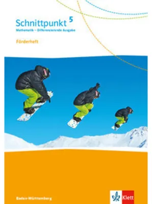 Obrázok produktu pre Schnittpunkt Mathematik 5. Förderheft mit Lösungen Klasse 5. Differenzierende Ausgabe Baden-Württemberg