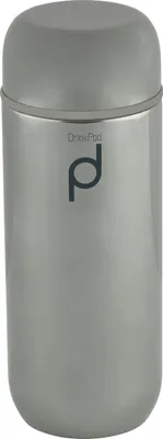 Isolierflasche 200 ml, Edelstahl, Vakuum-Isolierung, Silber
