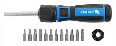 Produktbild von Hogert Technik Schraubendreher-Set HT1S215 25mm Werkzeugstahl