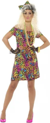 Produktbild von 80s Party Animal Kostüm für Fasching Größe: L