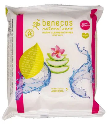 Productafbeelding van benecos 682313, Reinigingsdoekjes, voor dames, voor normale huid, reinigend, 25 stuks