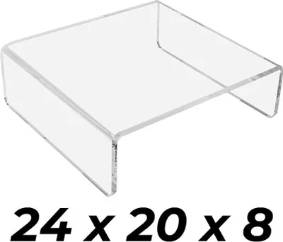 Image de Support Moniteur Méthacrylate Compossar Rehausse Votre écran Pc Pour Une Meilleure Ergonomie - Compossar
