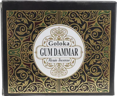 Produktbild von Goloka Räucherharz Gum Dammar 1x50g Räucherwerk indische Duftmischung