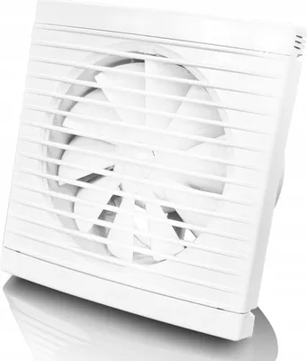 Produktbild von Dospel | Badlüfter - Abluftventilator - Ventilator Ø 125mm - Weiß - Energiesparend - Geräuscharm - Hohe Luftförderleistung
