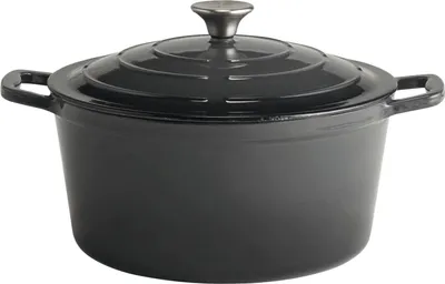 Zdjęcie produktu dla APS-Germany 88307, 6 l, Szary, Żeliwo, Emalia, Żeliwo, Indukcja