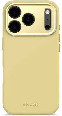 Produktbild von Decoded AntiMicrobial Silicone Backcover iP 17 Pro  Yuma Yellow