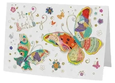 Image de Carte B6 + enveloppe MO7344X1 Anniversaire Papillons - Turnowsky
