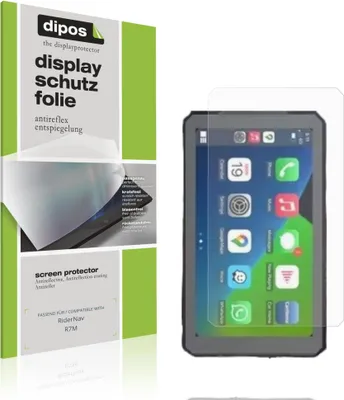 Produktbild von 2x Schutzfolie für RiderNav R7M matt Displayschutzfolie Folie Display Schutz dipos