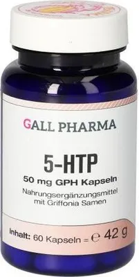 Produktbild von GALL PHARMA 5-HTP 50 mg GPH Kapseln, 60 St. Kapseln