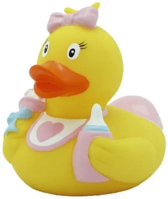 Image de LiLaLu 1848 Canard de bain "Baby girl"