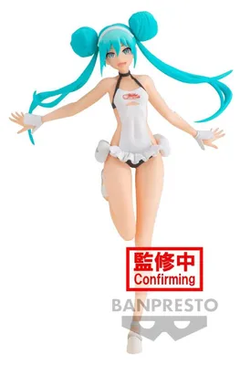 Image de Hatsune Miku – Version Racing – Statue Racing Miku 2022 Tropical Maid, 16 cm