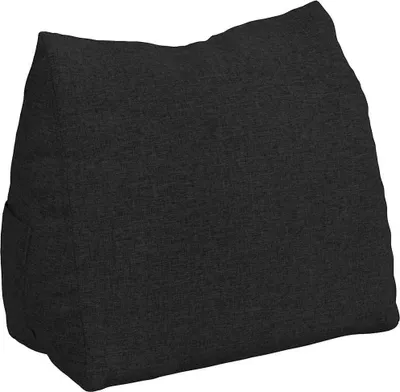 Immagine prodotto di vidaXL Cuscino schienale nero 60 x 20 x 50 cm in tessuto
