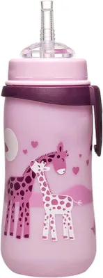 Produktbild von Famanu Trinkbecher mit Strohhalm für Kinder - 330 ml
