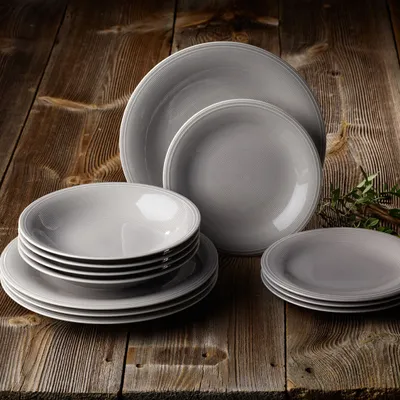 Immagine prodotto di like. by Villeroy & Boch Colour Loop Stone Starter Set di piatti da 12 pezzi - DS
