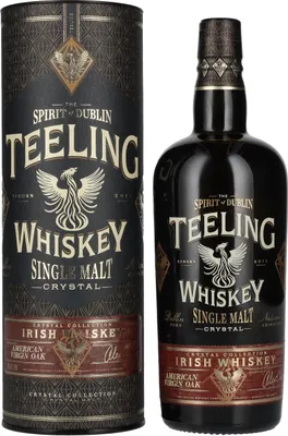 Image de Teeling Whiskey SINGLE MALT CRYSTAL Irish Whiskey 46% Vol. 0,7l en boîte cadeau