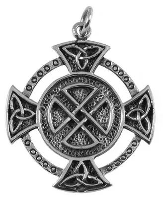 Produktbild von Keltischer Schmuck Anhänger 925er Silber 35x42mm