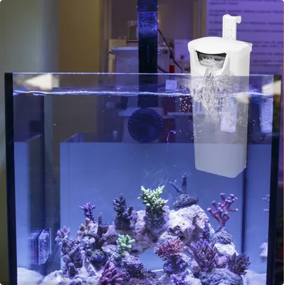 Image de EBTOOLS Aquarium interne muet avec cascade et filtration adaptable pour petits poissons et habitats