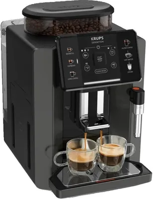 Obrázok produktu pre Krups Sensation C50 EA9108, Espresso kávovar, 1,7 L, Kávové zrná, Vstavaný mlynček, 1450 W, Šedá, Čierna