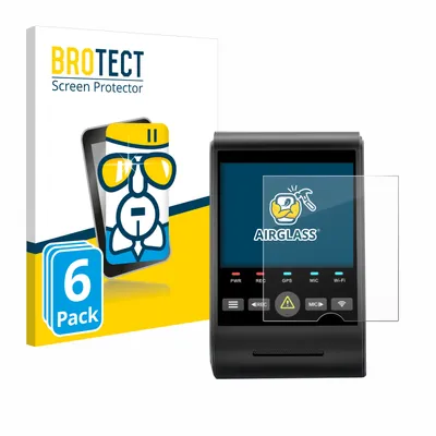 Produktbild von 6x BROTECT Schutzglas für VIOFO A229 PRO Schutzfolie Panzer Folie Glas Display Schutz klar