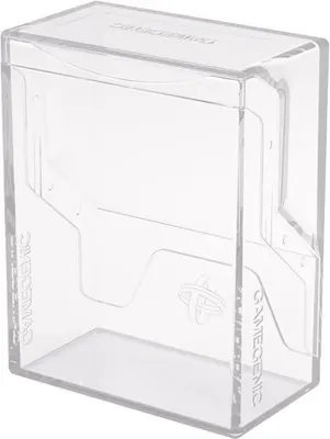 Imagen del producto de Bastion 50+ Deckbox transparente, para cartas con doble funda