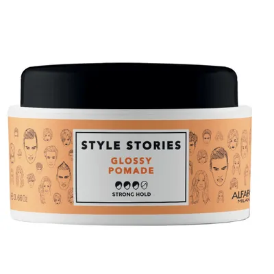 Zdjęcie produktu dla Alfaparf Milano Style Stories Glossy Pomade 100 ml
