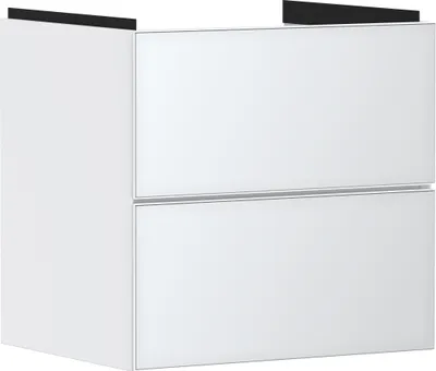Produktbild von hansgrohe Xevolos E Waschtischunterschrank, 2 Schubkästen, SoftClose, 580x475x555mm, für den Waschtisch, 54175320