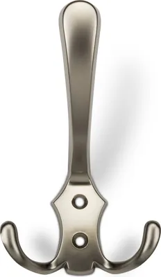 Produktbild von SOTECH Garderobenhaken LENA 2-fach lang / Edelstahloptik matt