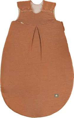 Produktbild von Odenwälder Musselin-Schlafsack wattiert rust 70 cm