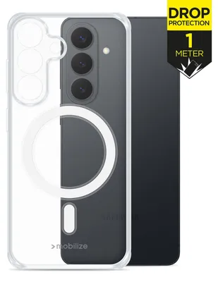 Imagen del producto de Funda transparente de protección sin adornos, compatible con MagSafe, para Samsung Galaxy S26+ 5G