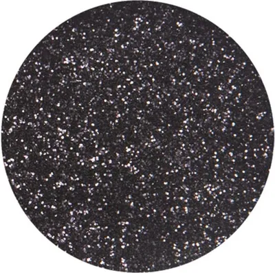 Produktbild von Glorex Brillant-Glitter fine schwarz 10 g