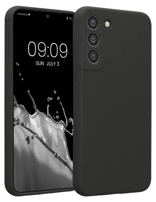 Produktbild von kwmobile Hülle kompatibel mit Samsung Galaxy S22 Plus - Hülle Silikon gummiert - Handyhülle - Handy Case in Dunkelgrau