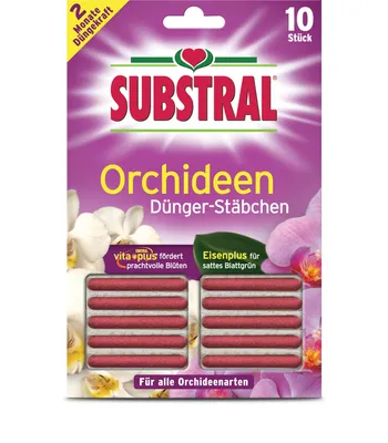 Obrázek produktu pro Substral Tyčinky pro hnojení orchidejí 10ks.