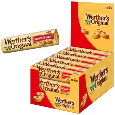 Obrázek produktu pro Werther’s® Original 330021-00 Werther’s® Original Stick Pack Bonbons 24x 50,0 g