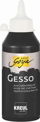 Produktbild von SOLO GOYA Gesso Schwarz 250 ml
