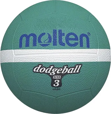 Produktbild von Molten Dodgeball Ball Mehrfarbig - Wettkampf Gummi - Größe 3