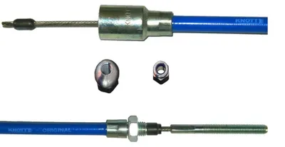 Produktbild von Knott Bremsseil 37086.11 mit Muttern 1 Stk. HL 1030mm GL 1240mm