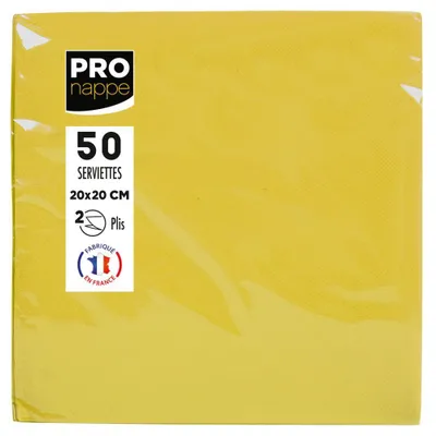 Produktbild von PRONAPPE SV622024I, Gelb, Papier, Einfarbig, 200 mm, 200 mm, 70 g