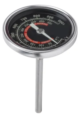 Zdjęcie produktu dla TSBX51, termometr do piekarnika i grilla ze stali nierdzewnej, zakres pomiaru do 01000°F (około 543°C), wyświetlacz temperatury gotowania