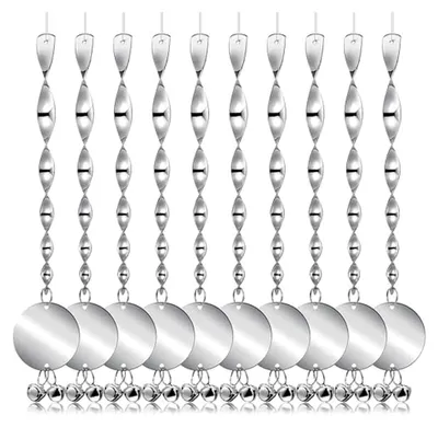 Produktbild von 10er Set Reflektoren zur Taubenabwehr für Balkon und Garten
