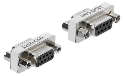 Immagine prodotto di DELOCK Adapter D-Sub 9 Pin Bu > Bu 120 Ohm Abschlusswiderst.