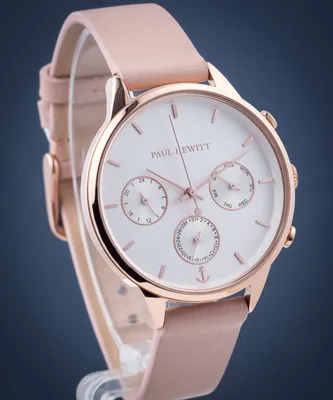 Produktbild von PAUL HEWITT EVERPULSE Damen Armbanduhr White Sand 38mm Roség